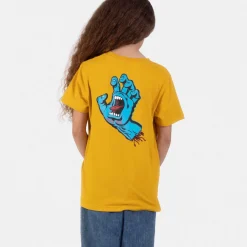 Santa Cruz Youth Screaming Hand Chest T-Shirt
