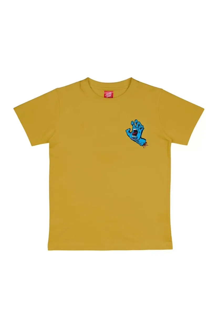 Santa Cruz Youth Screaming Hand Chest T-Shirt
