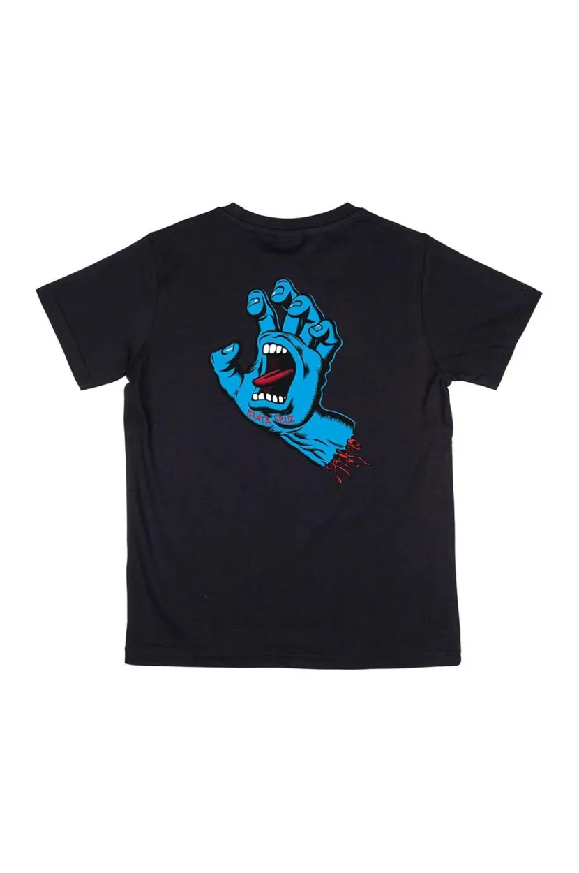 Santa Cruz Youth Screaming Hand Chest T-Shirt