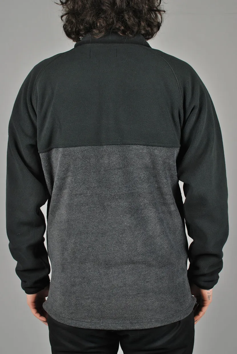 Session Pullover Fleece, Black/Black Melange