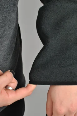 Session Pullover Fleece, Black/Black Melange