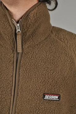 Session Sherpa Pile Half Zip