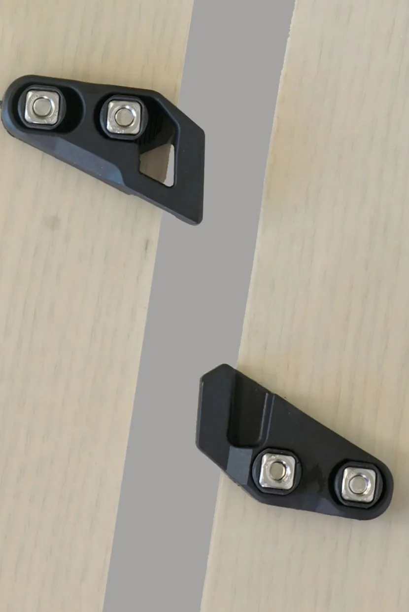 Spark R&D Splitboard Molded Fixie Clips, Through-Mount