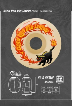 Spitfire Wheels Daan Pyrocat F4 99 Classic 55