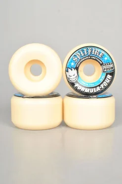 Spitfire Wheels F4 Blue Conical Full 52mm 99D