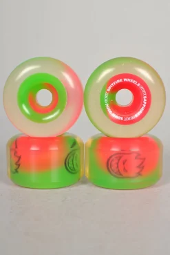 Spitfire Wheels Sapphire Neon Pink/Green 56mm 90D