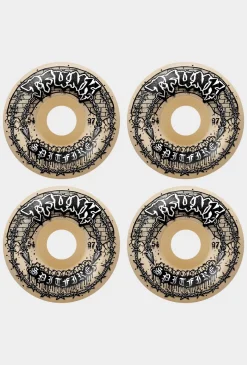 Spitfire Wheels T-Funk Raw F4 97 Radial Full 54Mm