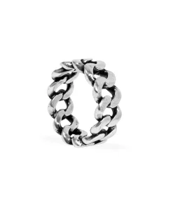 Twojeys Cuban Ring Plata