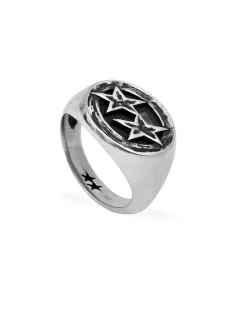 Twojeys Icon Signet Ring Plata