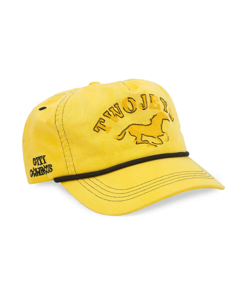 Twojeys Yellow Wild Horse Cap