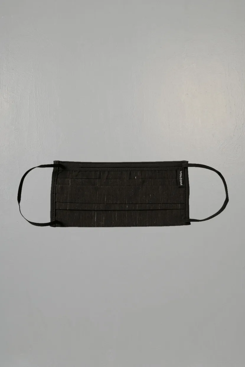 Volcom Kids Facemask, Black On Black